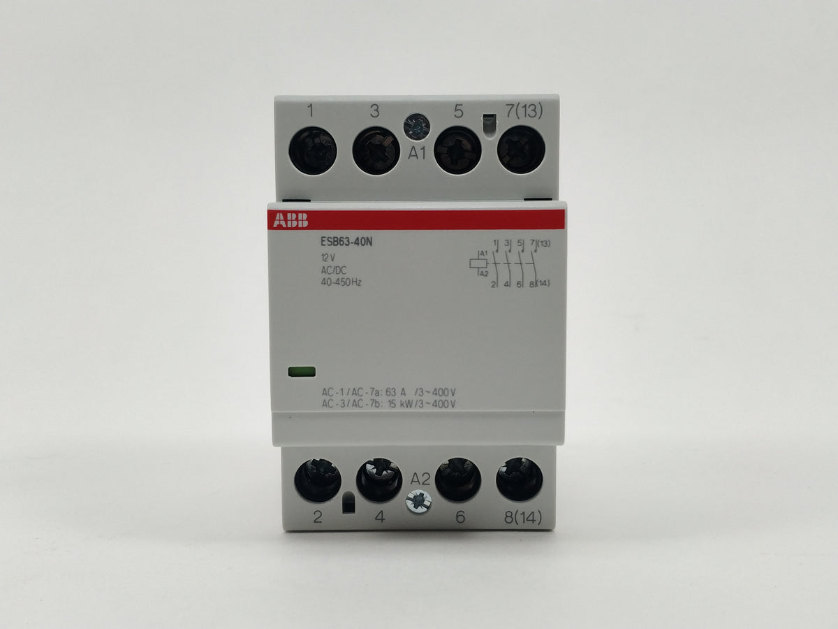 Abb 1SAE351111M1440 ESB63-40N-14 Installation Contactor 4pcs. 12V AC/DC