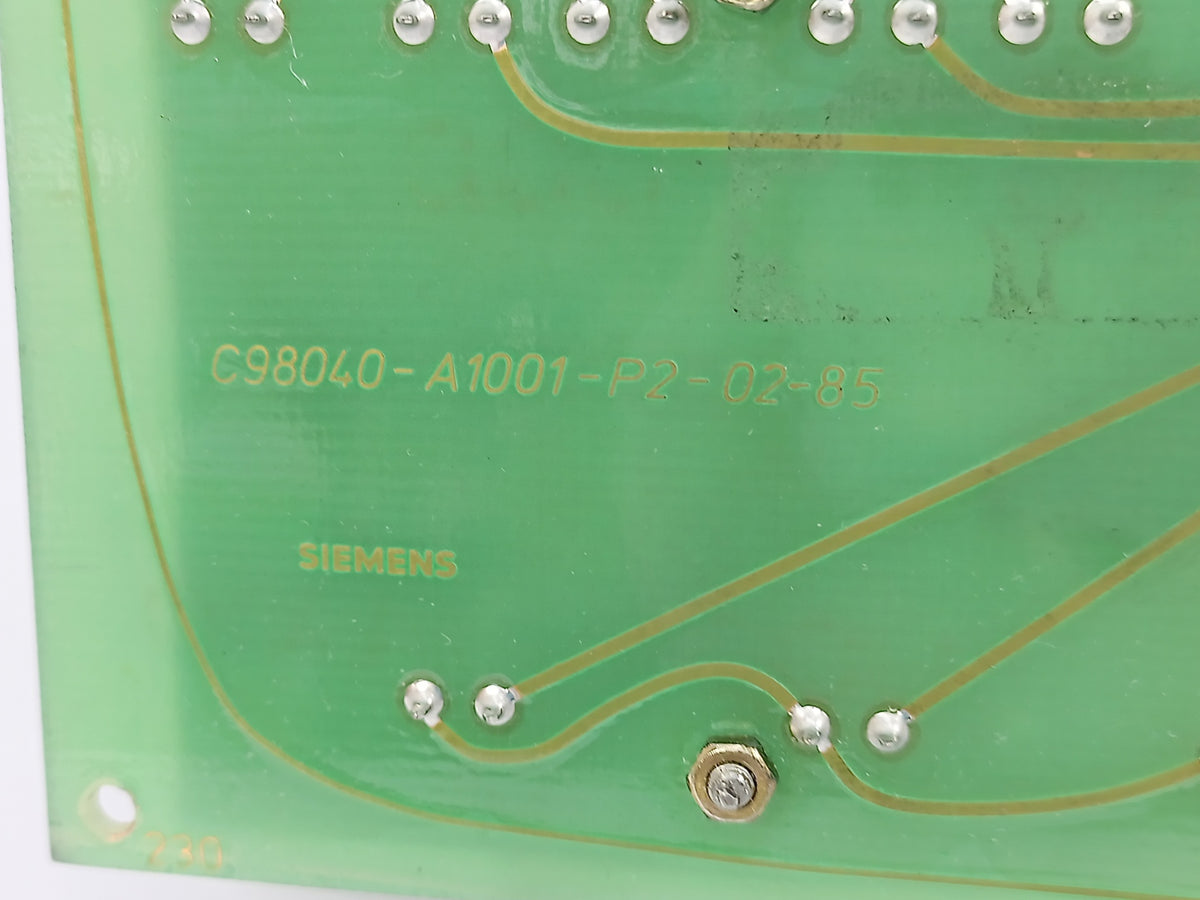 Siemens C98043-A1001-L6-07 Sermodrive 60Hz