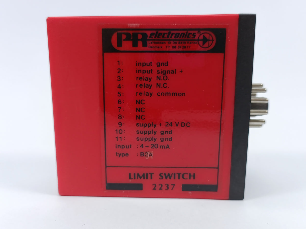 PR Electronics 2237B2A Limit Switch