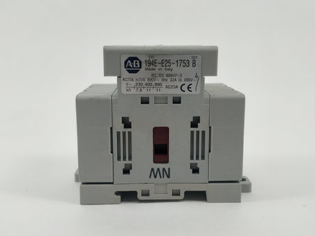 Ab 194E-E25-1753-6N SER B Main/Emergency switch