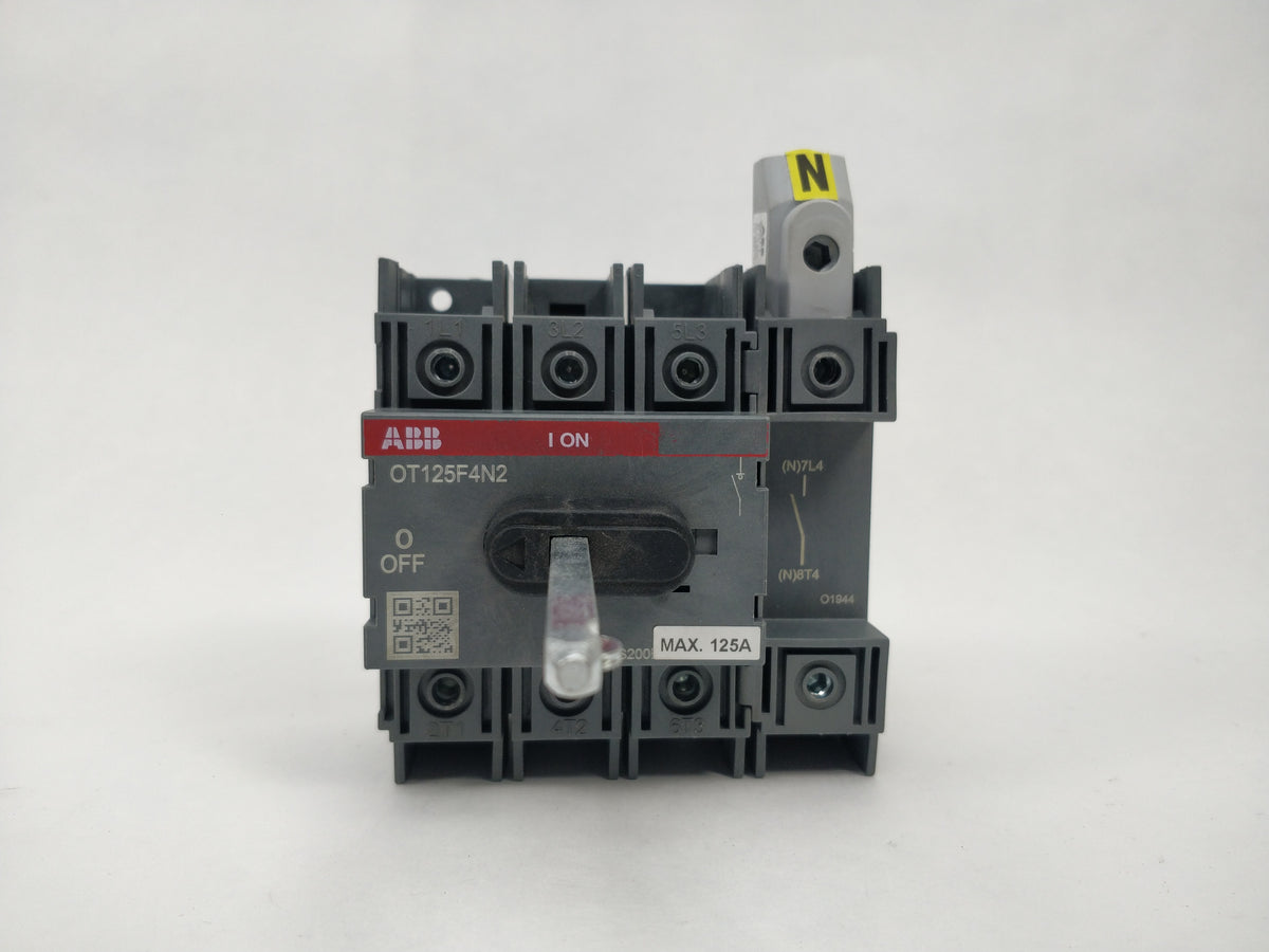 Abb OT125F4N2 4-pole switch disconnector