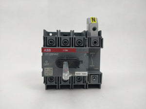 Abb OT125F4N2 4-pole switch disconnector
