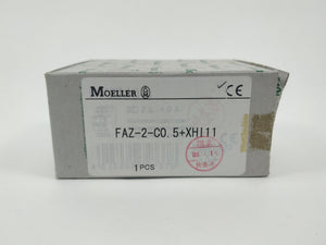 Moeller FAZ-2-C0,5 with FAZ/FIP-XHI11 circuit breaker