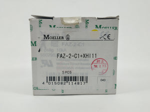 Moeller FAZ-2-C1 with FAZ/FIP-XHI11 Miniature Circuit Breaker