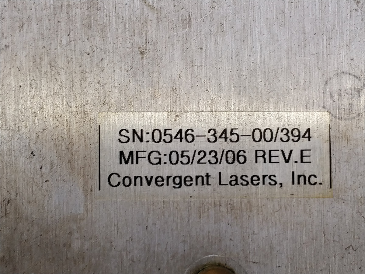 Convergent Laser 0546-144-50 Power Supply
