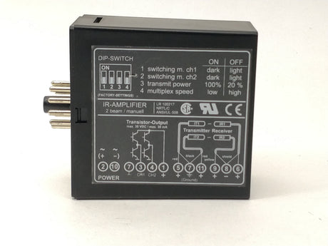 Pantron instruments IMX-N23 Photoelectric Multiplexer w/ Omron PF113A-N-K10