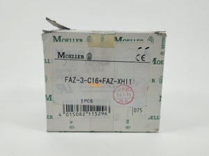 Moeller FAZ-3-C16 with FAZ-XHI11 Circuit Breaker