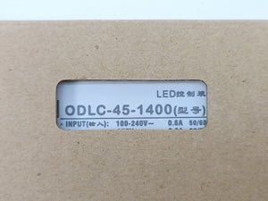 MeanWell ODLC-45-1400 Input range 90-295VAC; Output 32VDC at 1.4A
