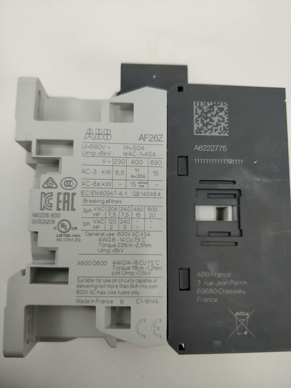 Abb 1SBL236001R2300 AF26Z-30-00-23. 100-250VAC