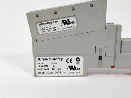 Ab 1734-MB ser. A Rev.A01 with 1734-RTB ser. A Rev.A01